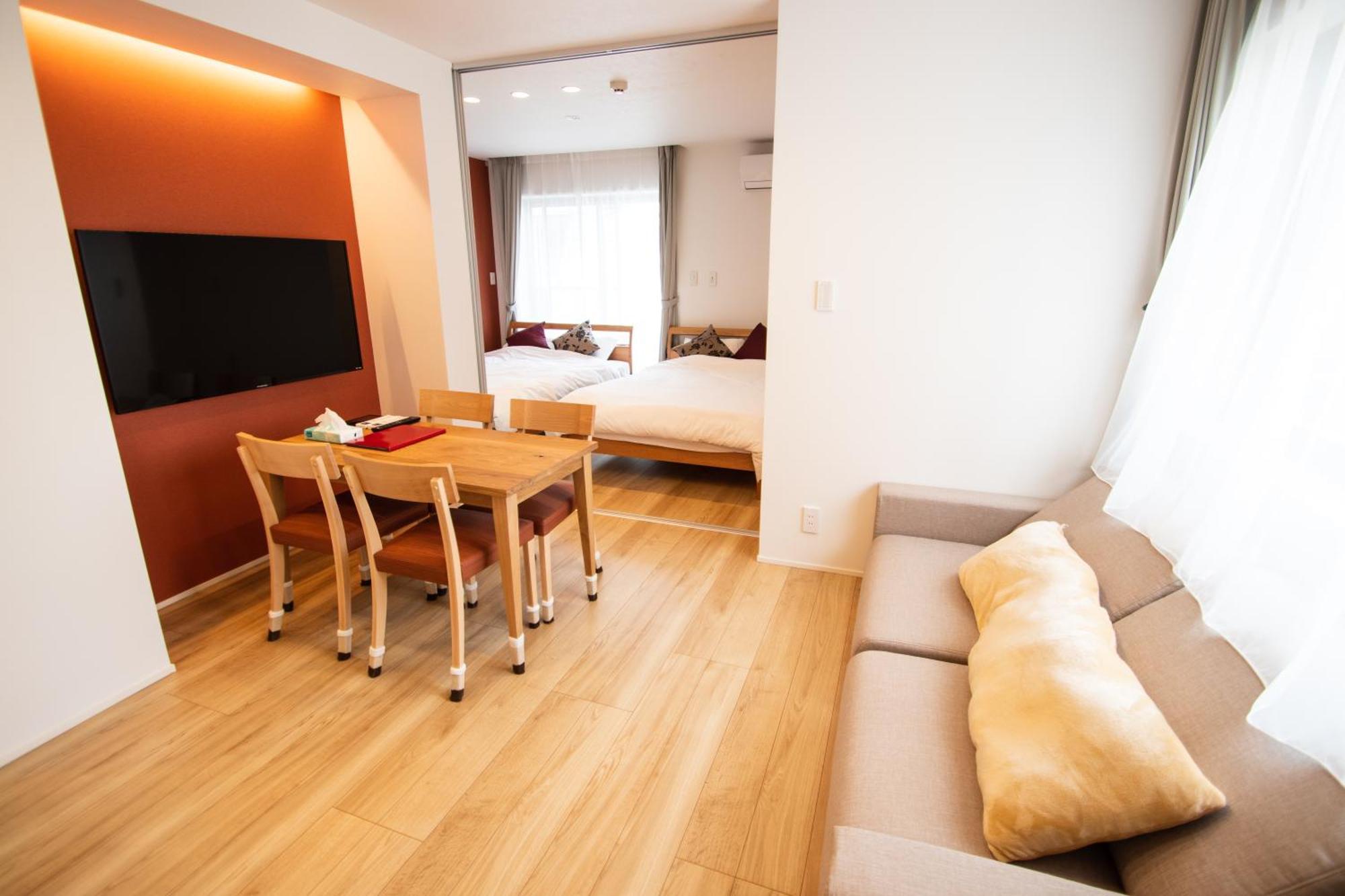 Apartment Hotel Tenjin Tumugu Fukuoka  Exterior foto